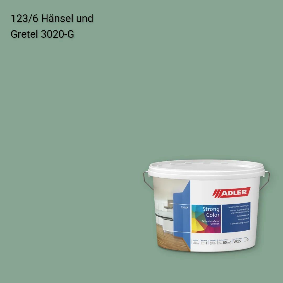 Інтер'єрна фарба Aviva Strong-Color колір C12 123/6, Adler Color 1200