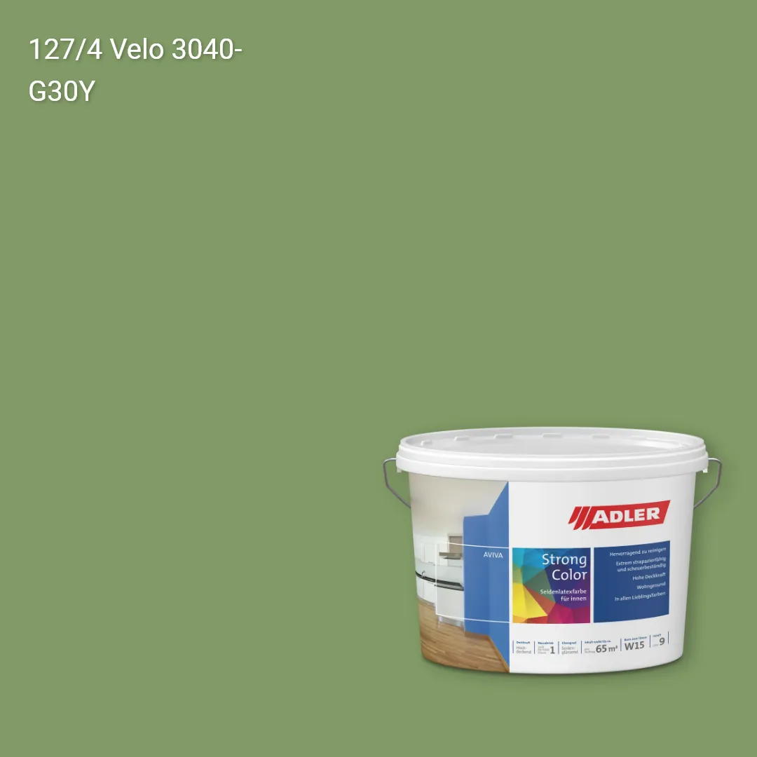 Інтер'єрна фарба Aviva Strong-Color колір C12 127/4, Adler Color 1200