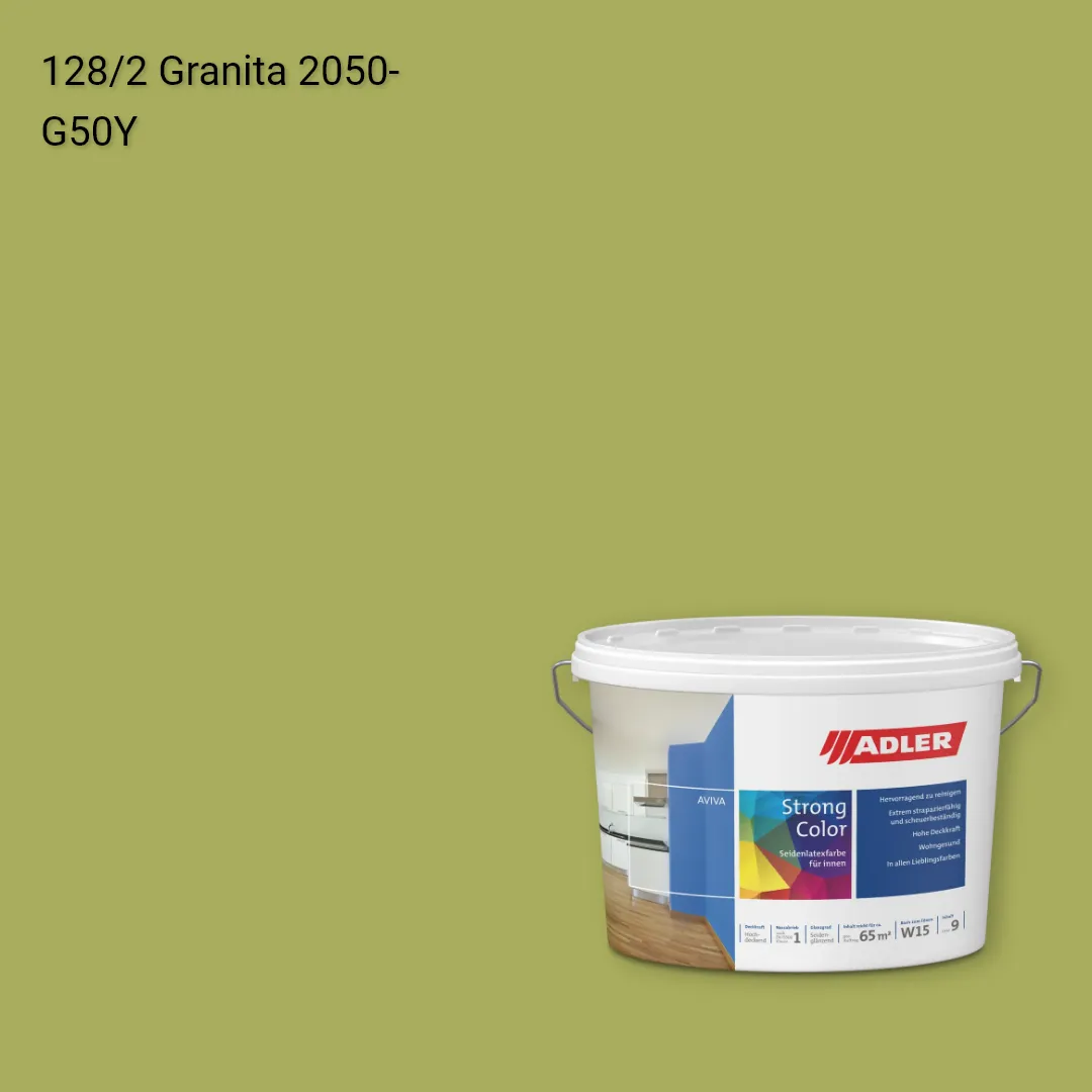 Інтер'єрна фарба Aviva Strong-Color колір C12 128/2, Adler Color 1200
