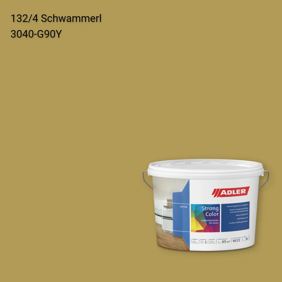 Інтер'єрна фарба Aviva Strong-Color колір C12 132/4, Adler Color 1200