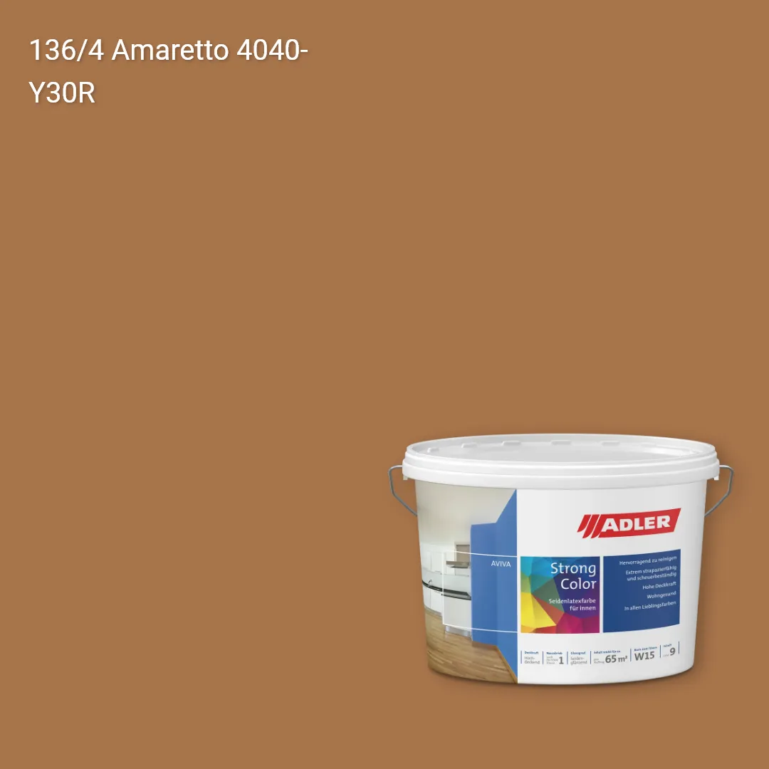 Інтер'єрна фарба Aviva Strong-Color колір C12 136/4, Adler Color 1200