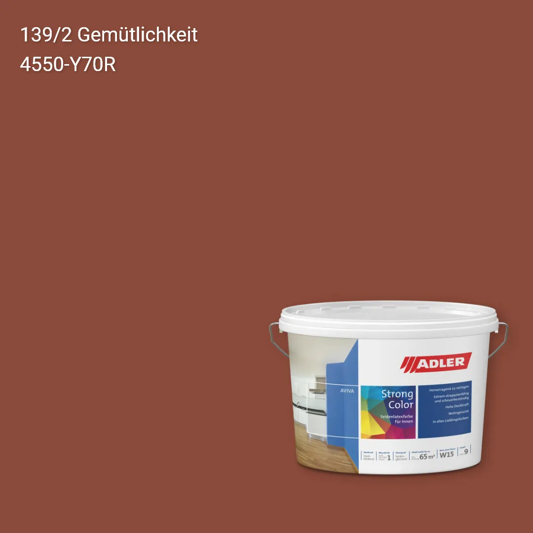 Інтер'єрна фарба Aviva Strong-Color колір C12 139/2, Adler Color 1200