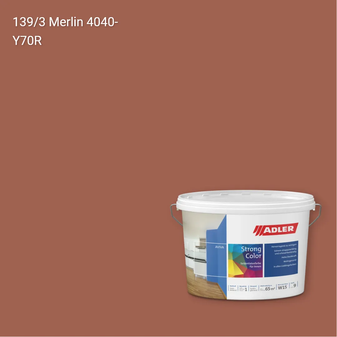 Інтер'єрна фарба Aviva Strong-Color колір C12 139/3, Adler Color 1200