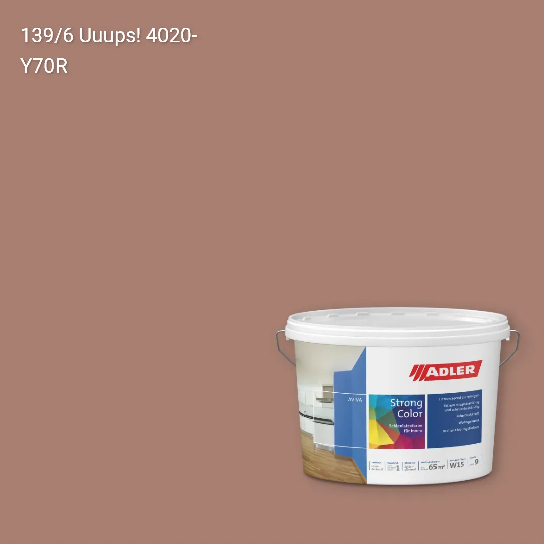 Інтер'єрна фарба Aviva Strong-Color колір C12 139/6, Adler Color 1200