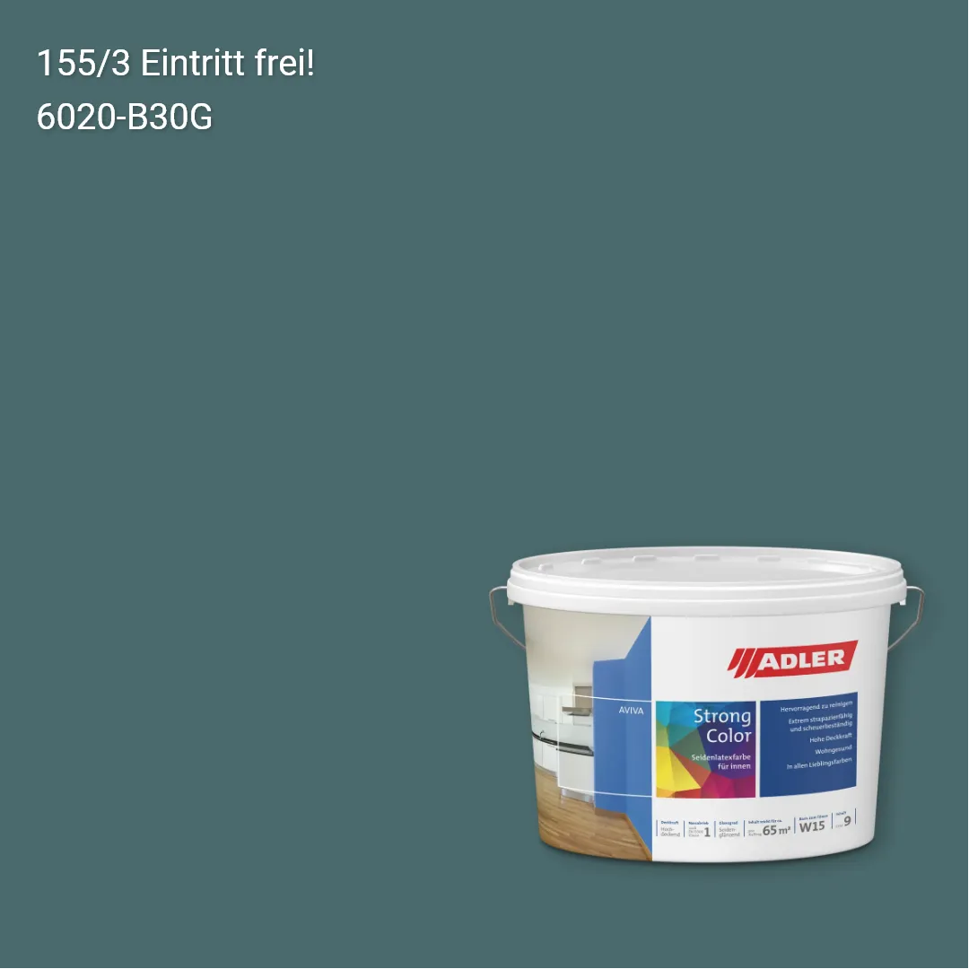 Інтер'єрна фарба Aviva Strong-Color колір C12 155/3, Adler Color 1200