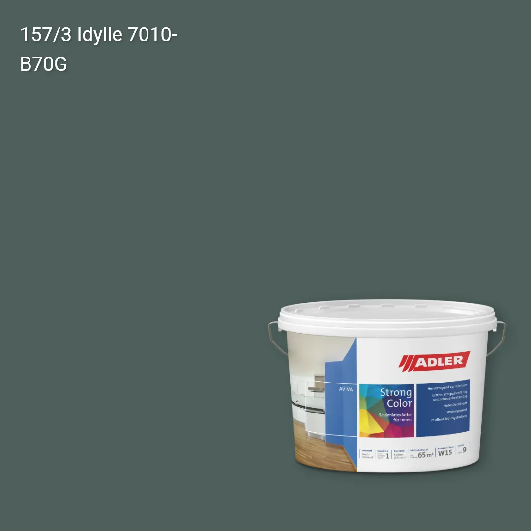 Інтер'єрна фарба Aviva Strong-Color колір C12 157/3, Adler Color 1200
