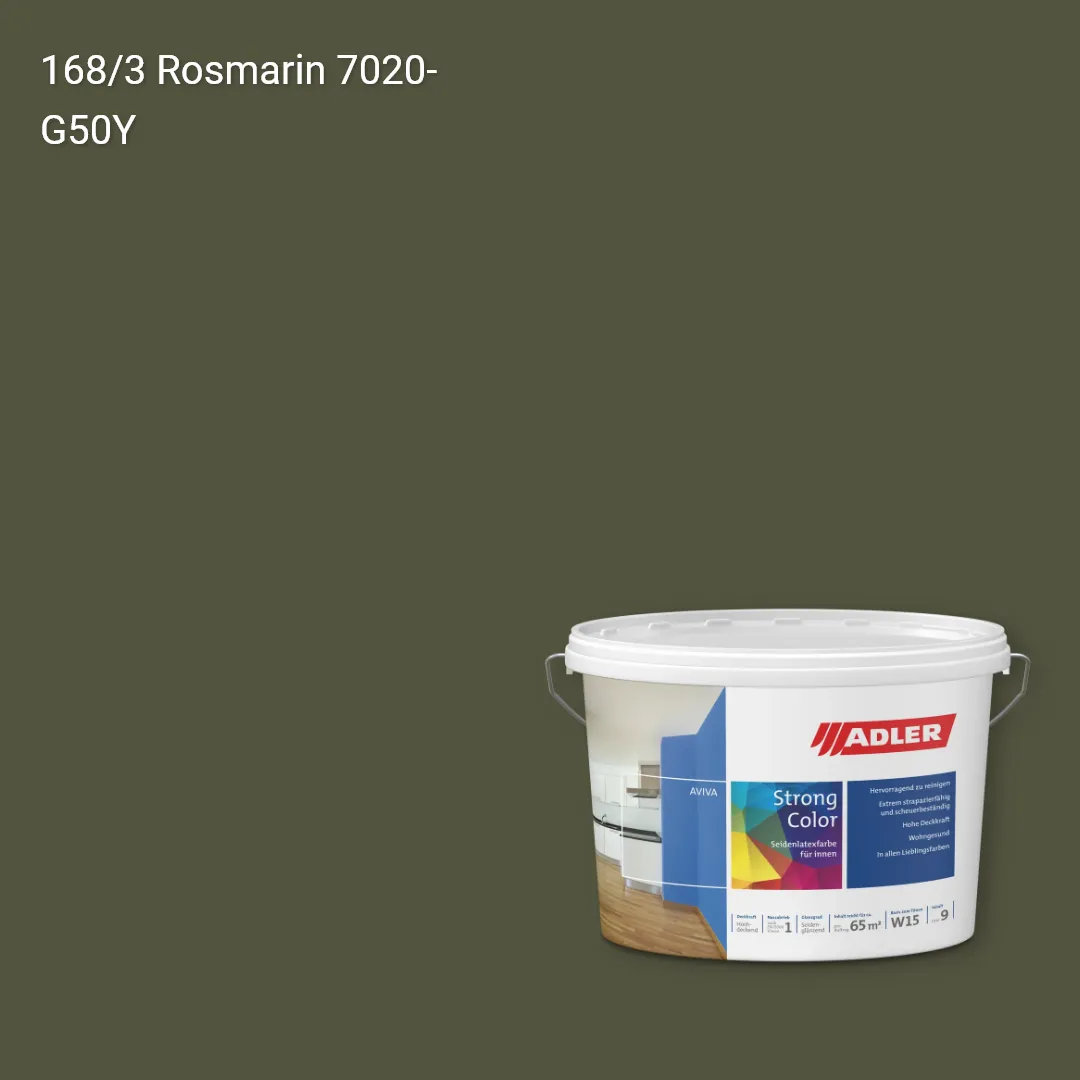 Інтер'єрна фарба Aviva Strong-Color колір C12 168/3, Adler Color 1200