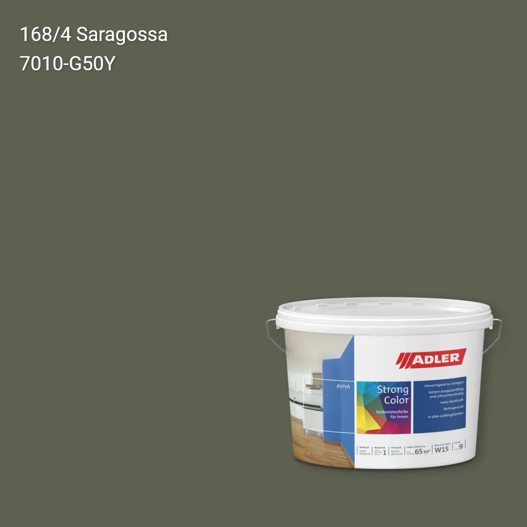 Інтер'єрна фарба Aviva Strong-Color колір C12 168/4, Adler Color 1200