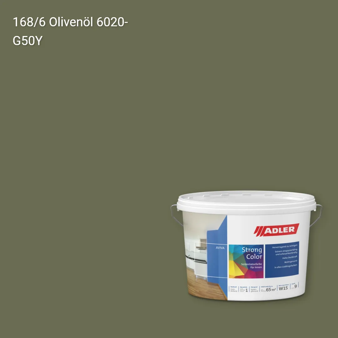 Інтер'єрна фарба Aviva Strong-Color колір C12 168/6, Adler Color 1200
