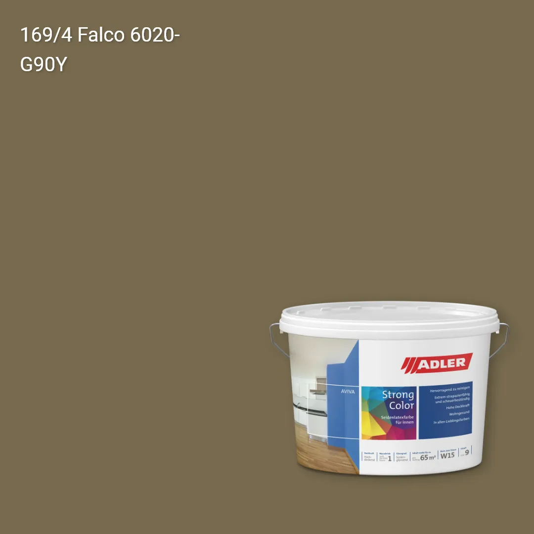 Інтер'єрна фарба Aviva Strong-Color колір C12 169/4, Adler Color 1200