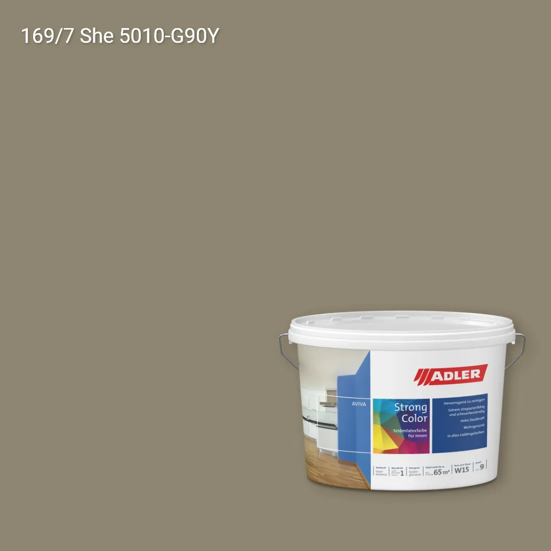 Інтер'єрна фарба Aviva Strong-Color колір C12 169/7, Adler Color 1200