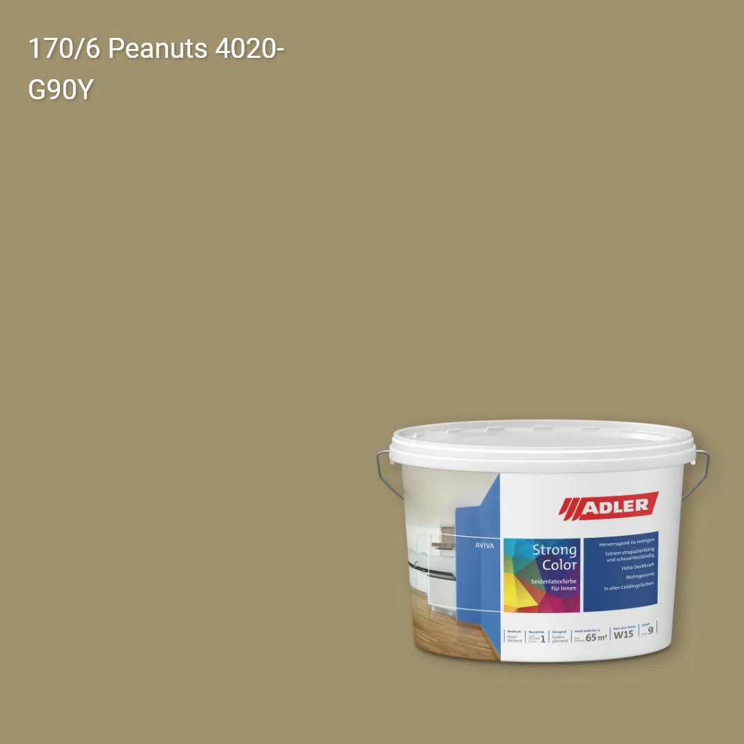 Інтер'єрна фарба Aviva Strong-Color колір C12 170/6, Adler Color 1200