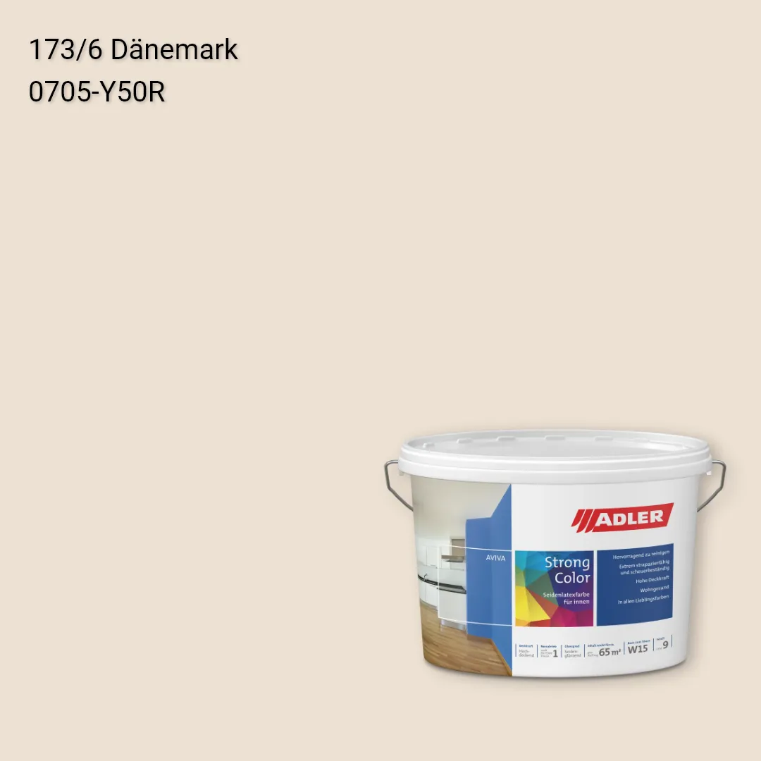 Інтер'єрна фарба Aviva Strong-Color колір C12 173/6, Adler Color 1200
