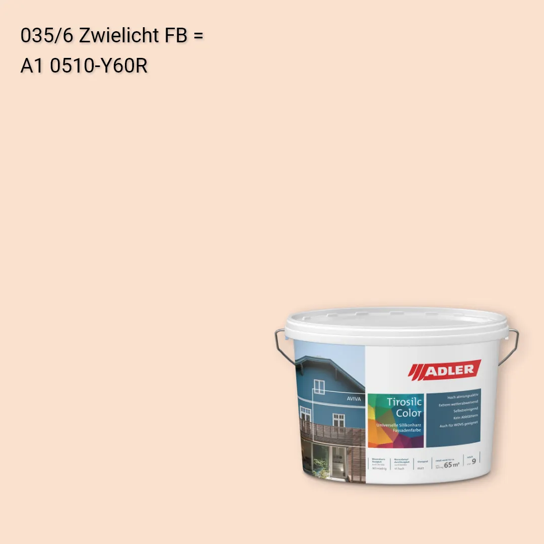 Фасадна фарба Aviva Tirosilc-Color колір C12 035/6, Adler Color 1200