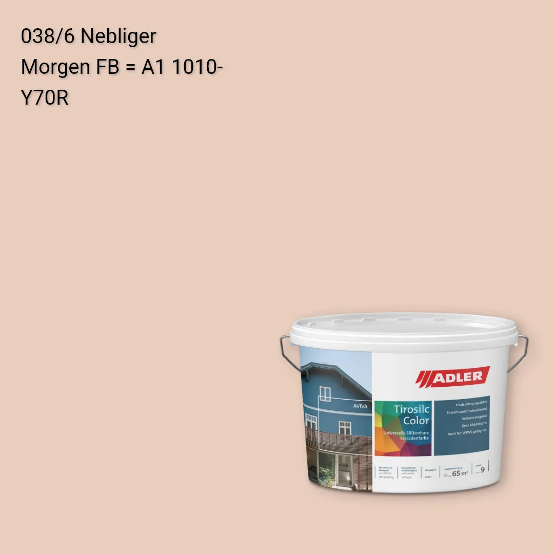 Фасадна фарба Aviva Tirosilc-Color колір C12 038/6, Adler Color 1200
