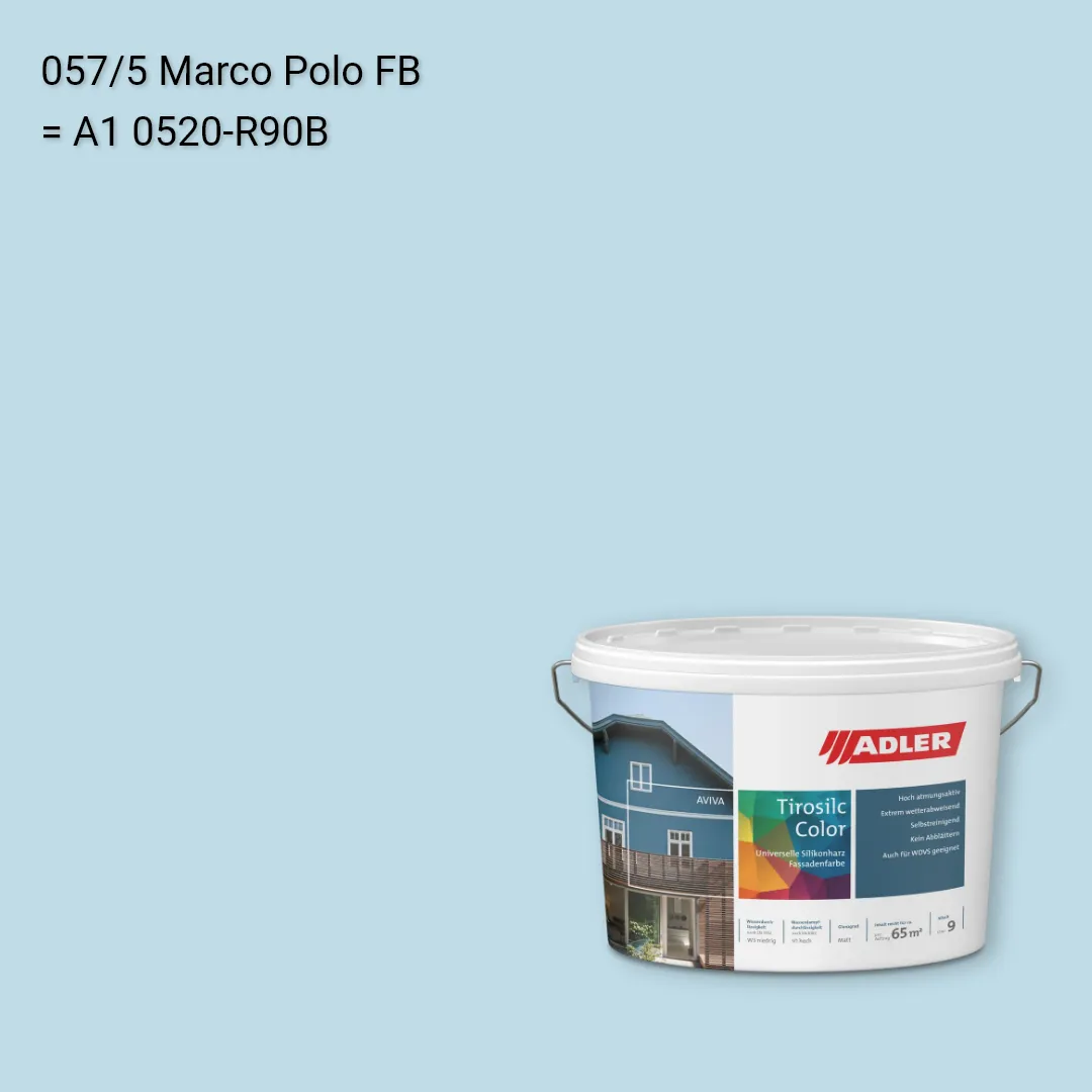 Фасадна фарба Aviva Tirosilc-Color колір C12 057/5, Adler Color 1200