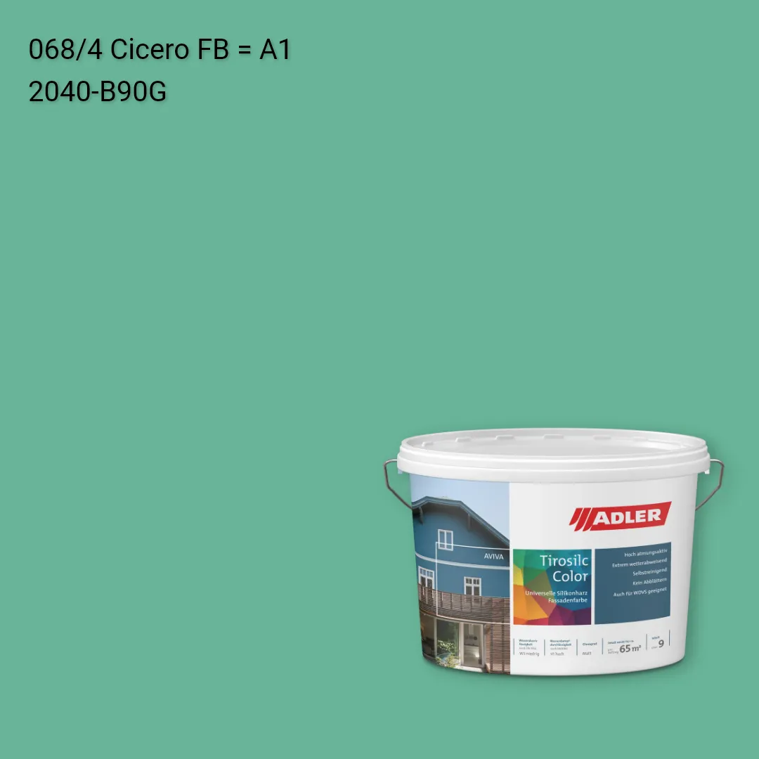 Фасадна фарба Aviva Tirosilc-Color колір C12 068/4, Adler Color 1200