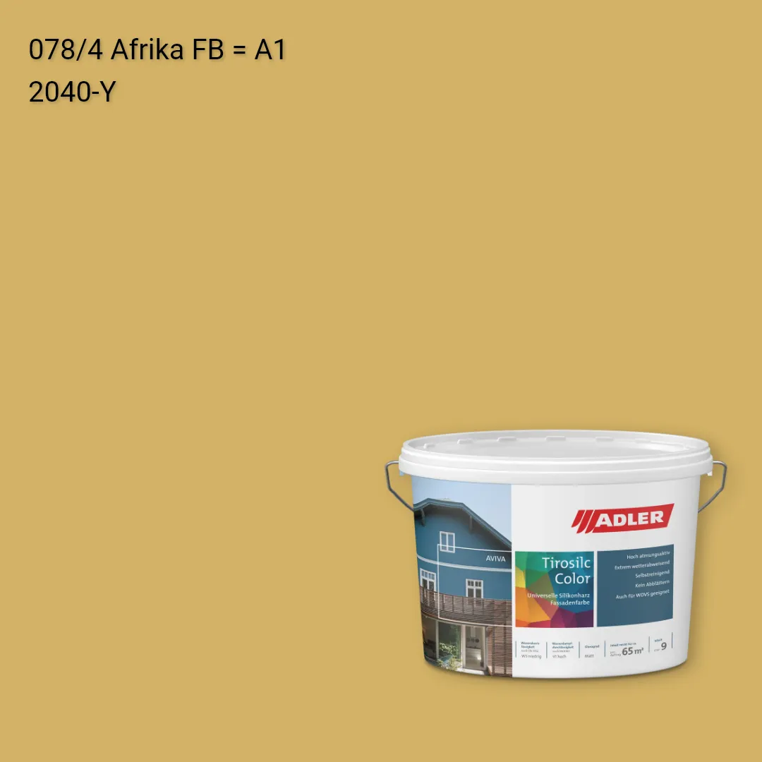 Фасадна фарба Aviva Tirosilc-Color колір C12 078/4, Adler Color 1200