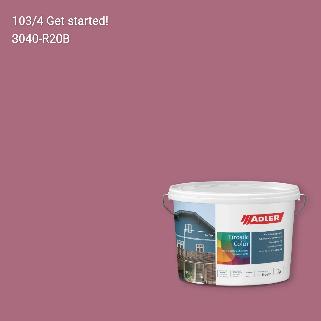 Фасадна фарба Aviva Tirosilc-Color колір C12 103/4, Adler Color 1200
