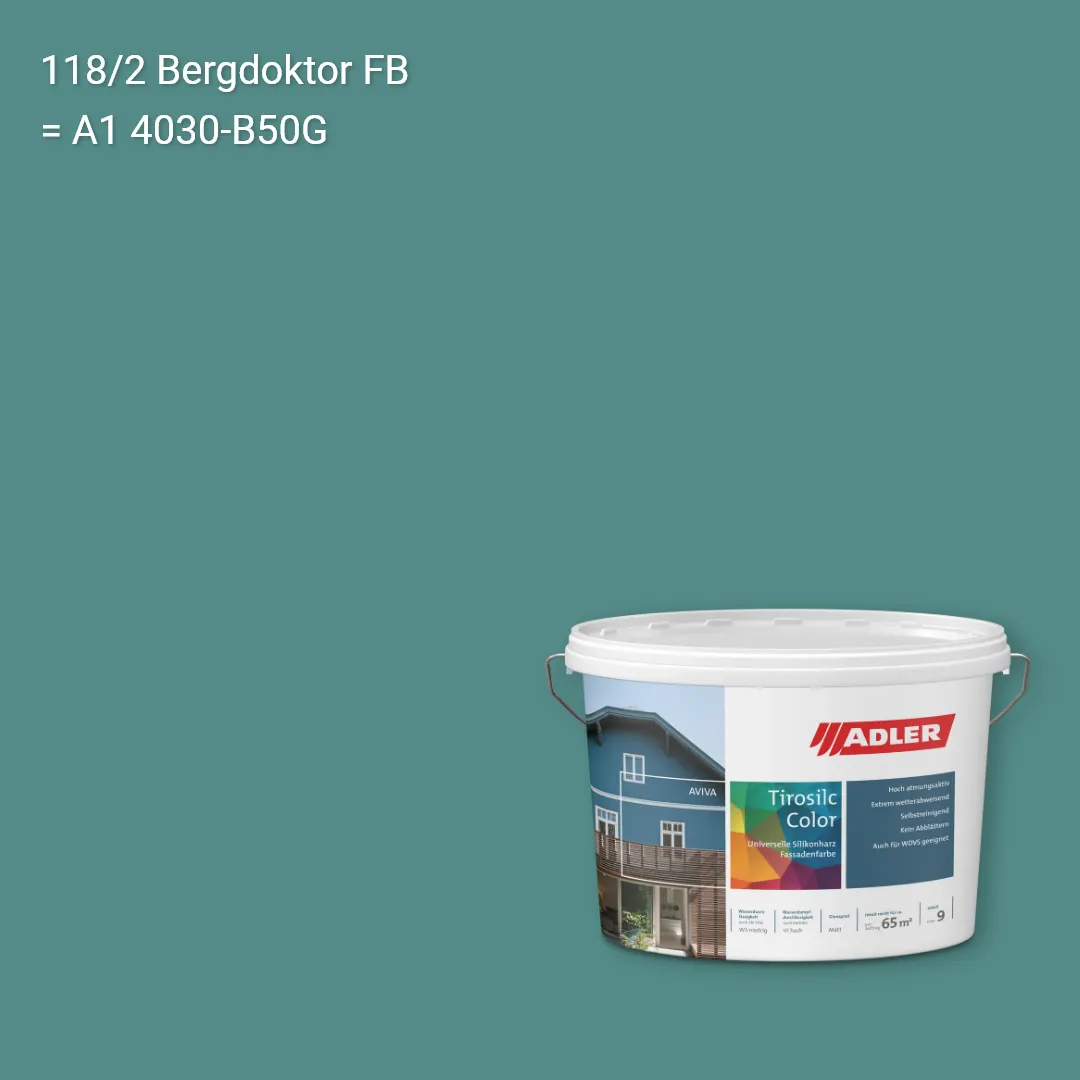 Фасадна фарба Aviva Tirosilc-Color колір C12 118/2, Adler Color 1200