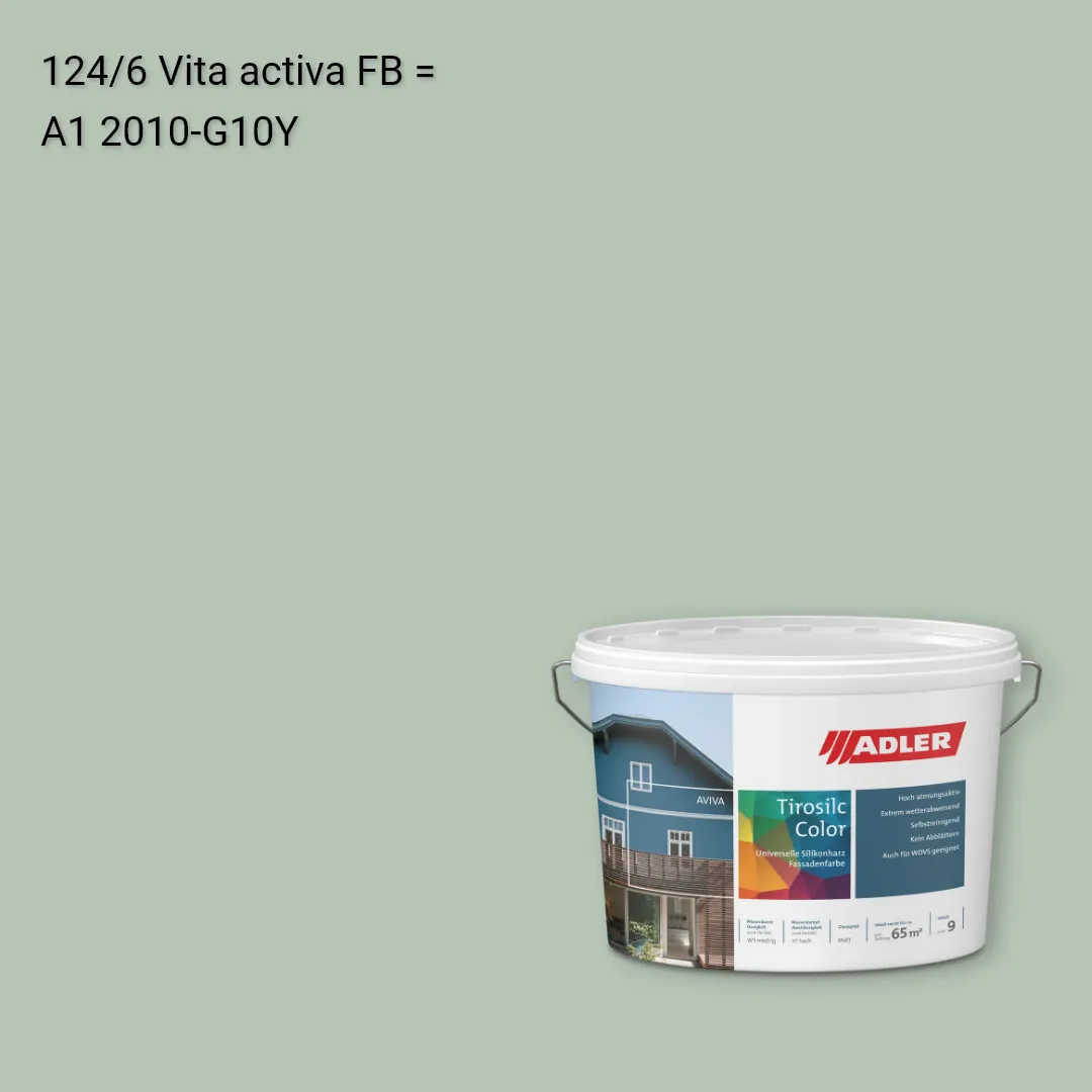 Фасадна фарба Aviva Tirosilc-Color колір C12 124/6, Adler Color 1200