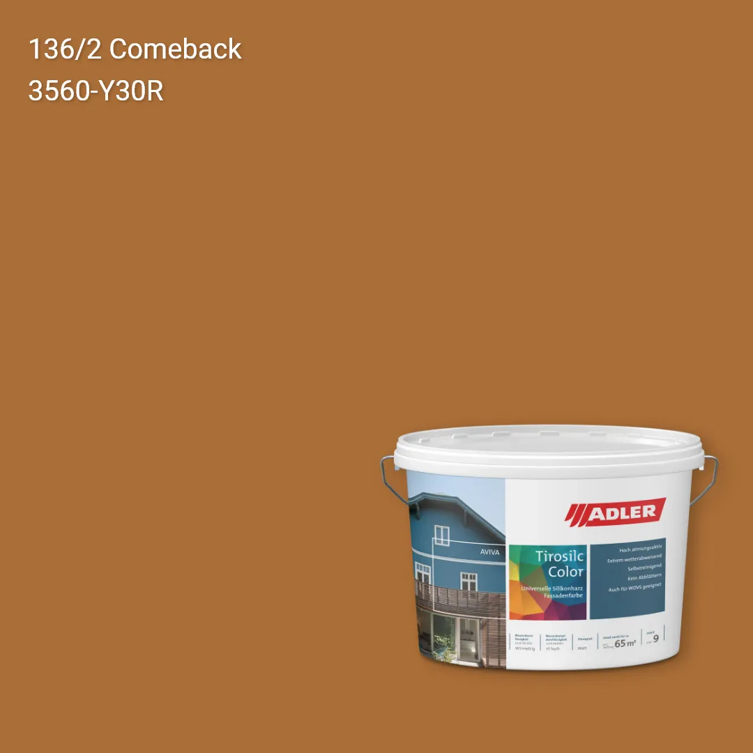 Фасадна фарба Aviva Tirosilc-Color колір C12 136/2, Adler Color 1200