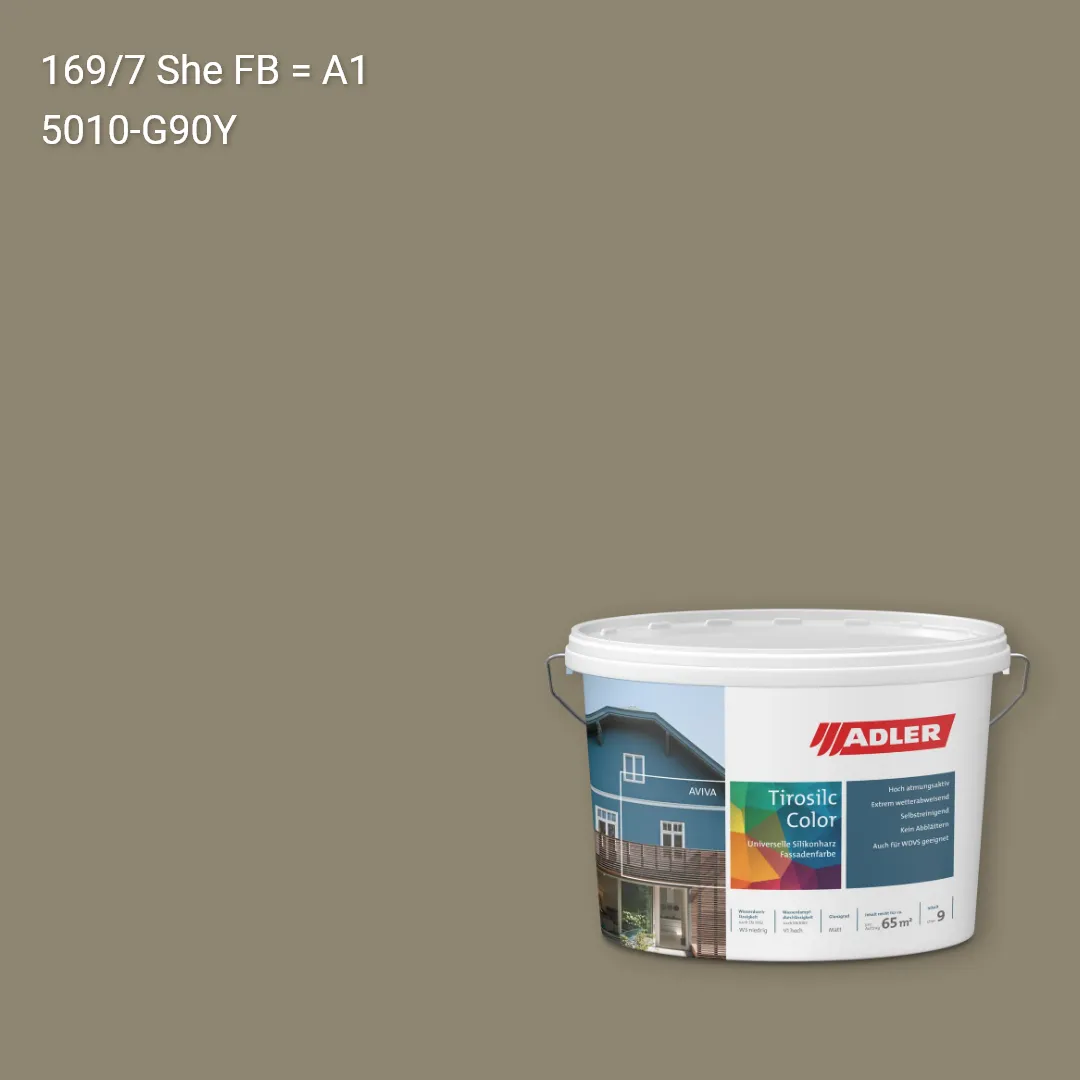 Фасадна фарба Aviva Tirosilc-Color колір C12 169/7, Adler Color 1200