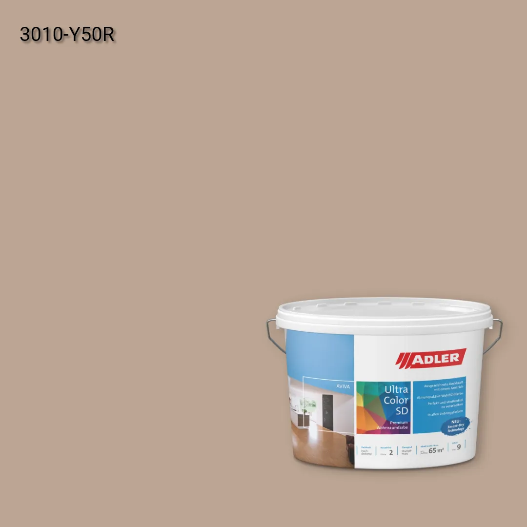 Інтер'єрна фарба Aviva Ultra-Color SD колір NCS S 3010-Y50R, Adler NCS S