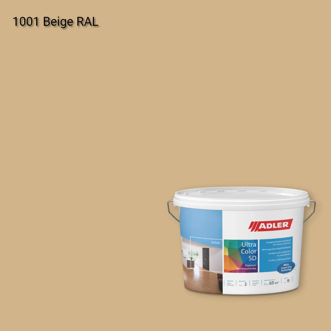 Інтер'єрна фарба Aviva Ultra-Color SD колір RAL 1001, Adler RAL 192