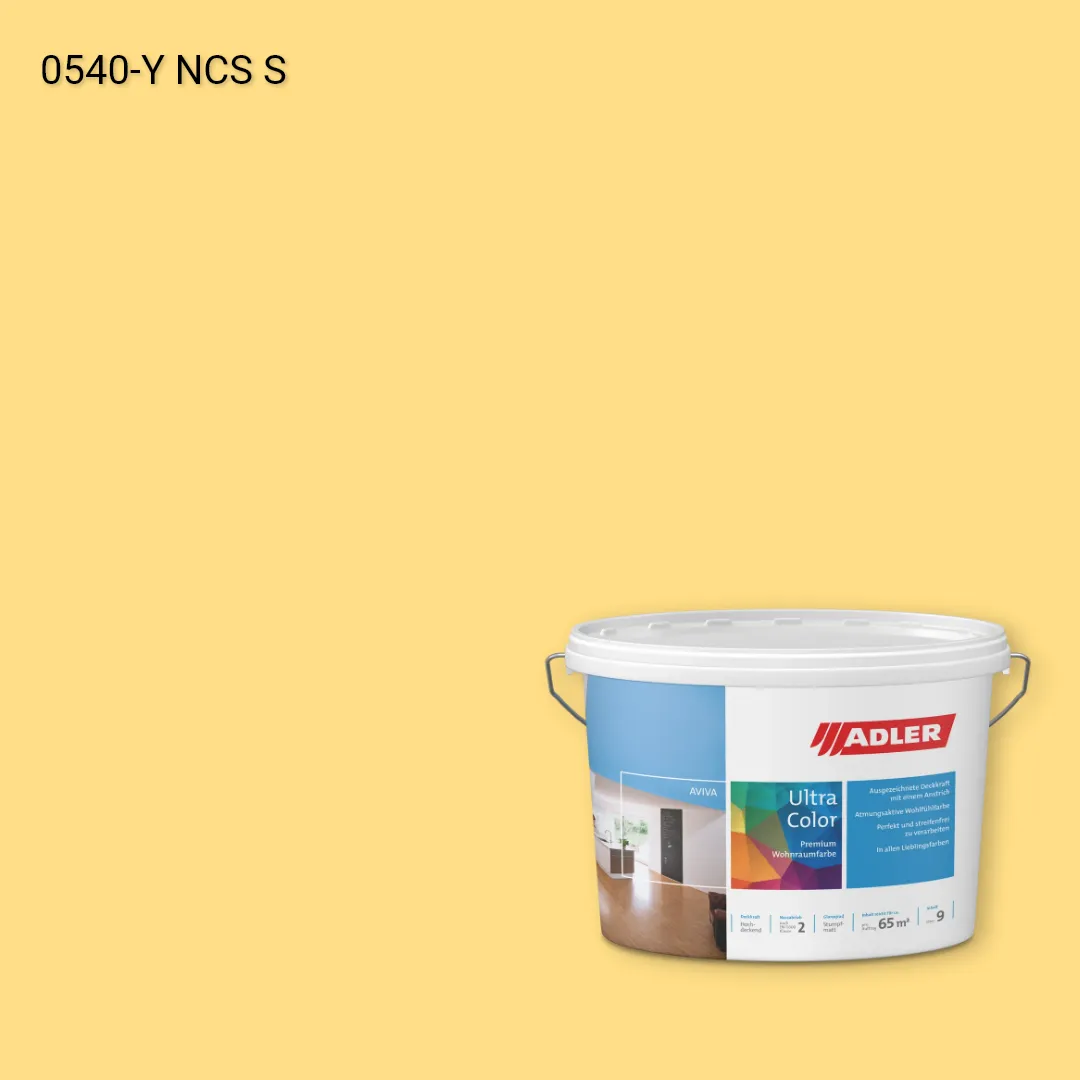 Інтер'єрна фарба Aviva Ultra-Color колір NCS S 0540-Y, Adler NCS S