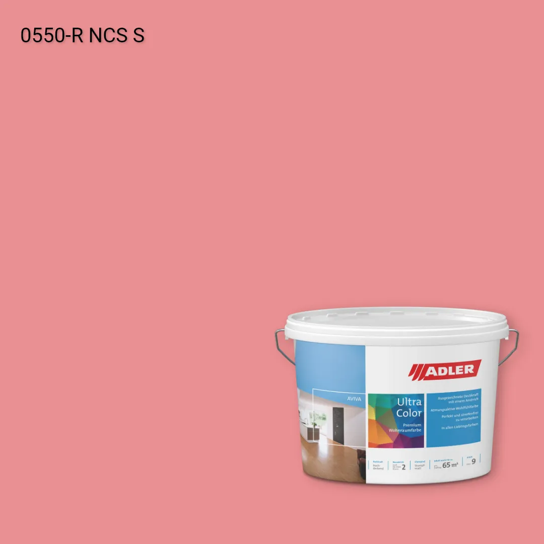 Інтер'єрна фарба Aviva Ultra-Color колір NCS S 0550-R, Adler NCS S