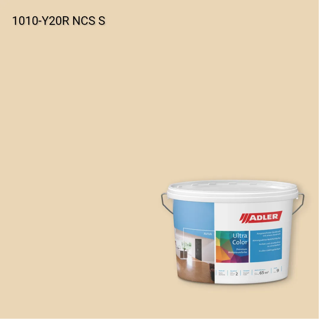 Інтер'єрна фарба Aviva Ultra-Color колір NCS S 1010-Y20R, Adler NCS S