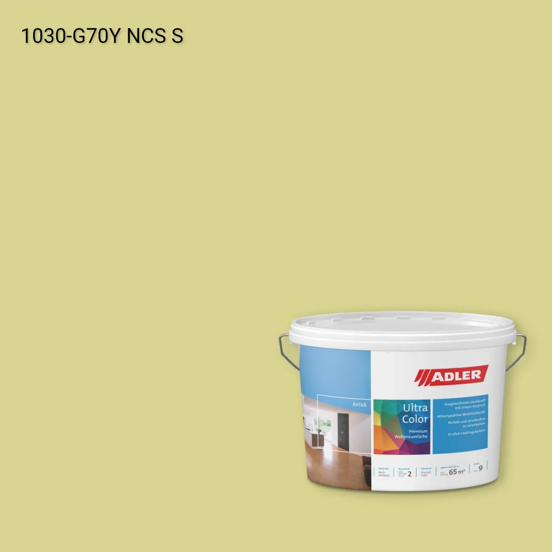 Інтер'єрна фарба Aviva Ultra-Color колір NCS S 1030-G70Y, Adler NCS S