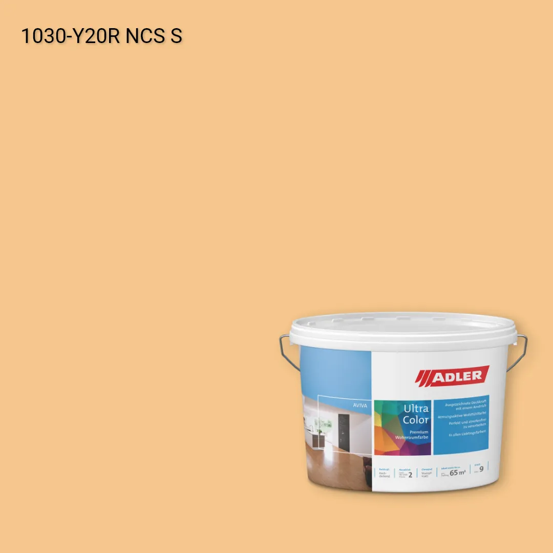 Інтер'єрна фарба Aviva Ultra-Color колір NCS S 1030-Y20R, Adler NCS S