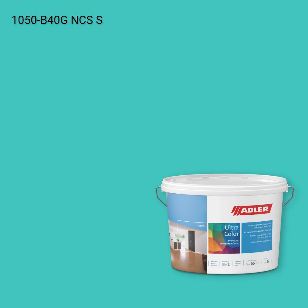 Інтер'єрна фарба Aviva Ultra-Color колір NCS S 1050-B40G, Adler NCS S