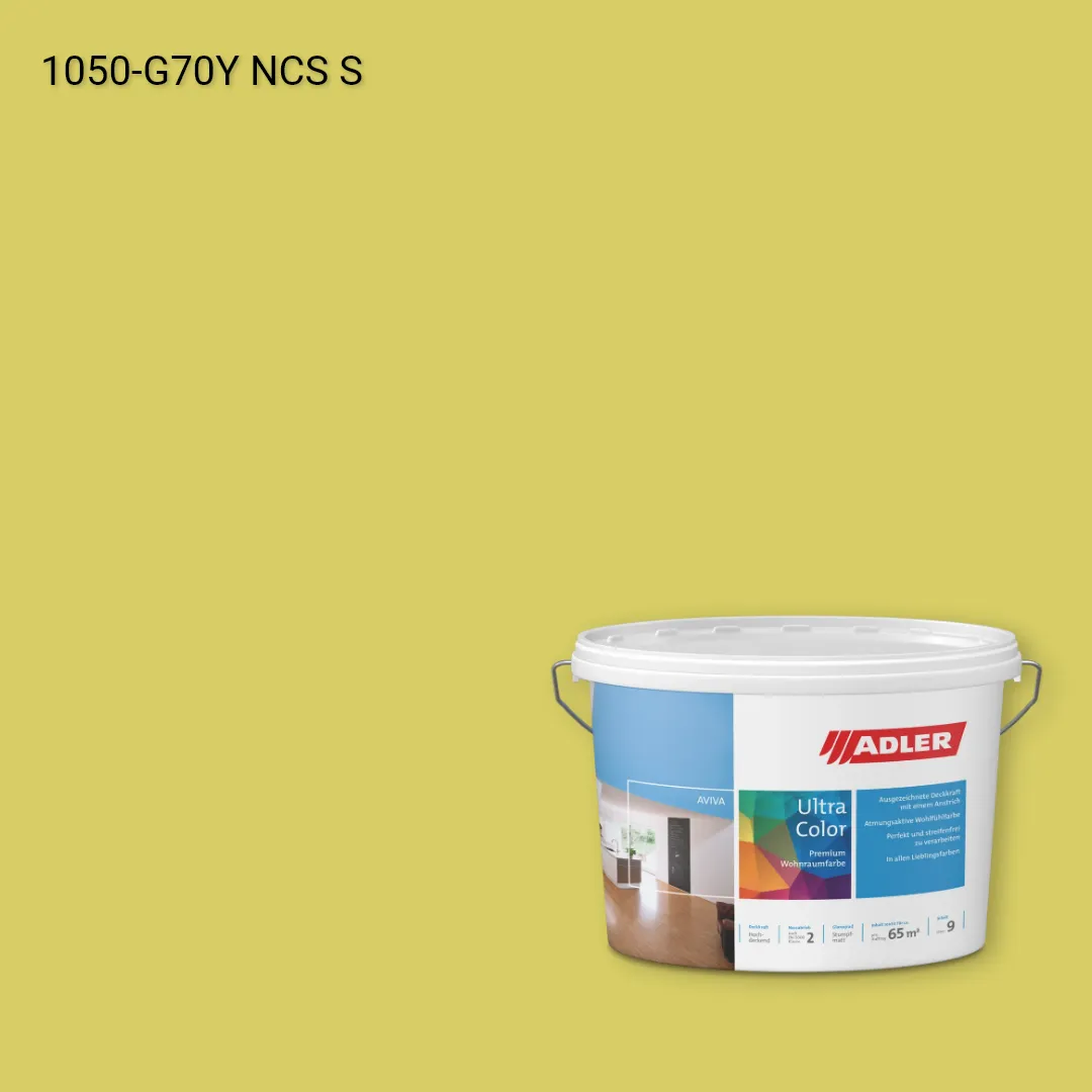 Інтер'єрна фарба Aviva Ultra-Color колір NCS S 1050-G70Y, Adler NCS S