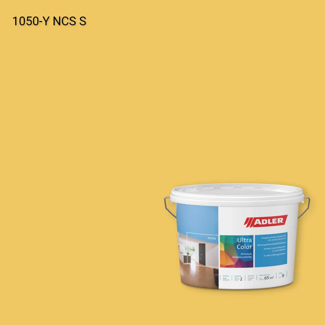 Інтер'єрна фарба Aviva Ultra-Color колір NCS S 1050-Y, Adler NCS S