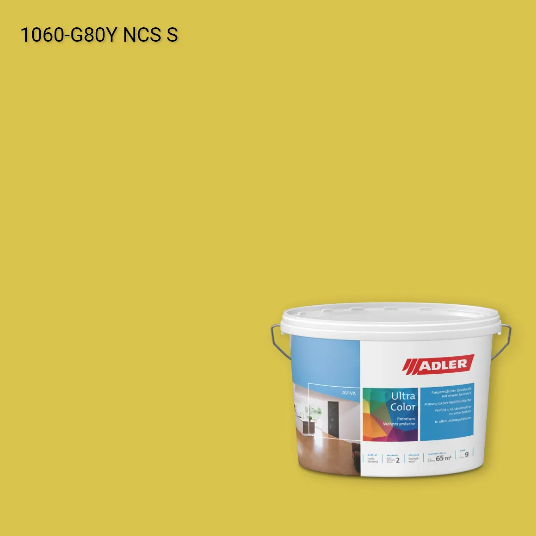 Інтер'єрна фарба Aviva Ultra-Color колір NCS S 1060-G80Y, Adler NCS S