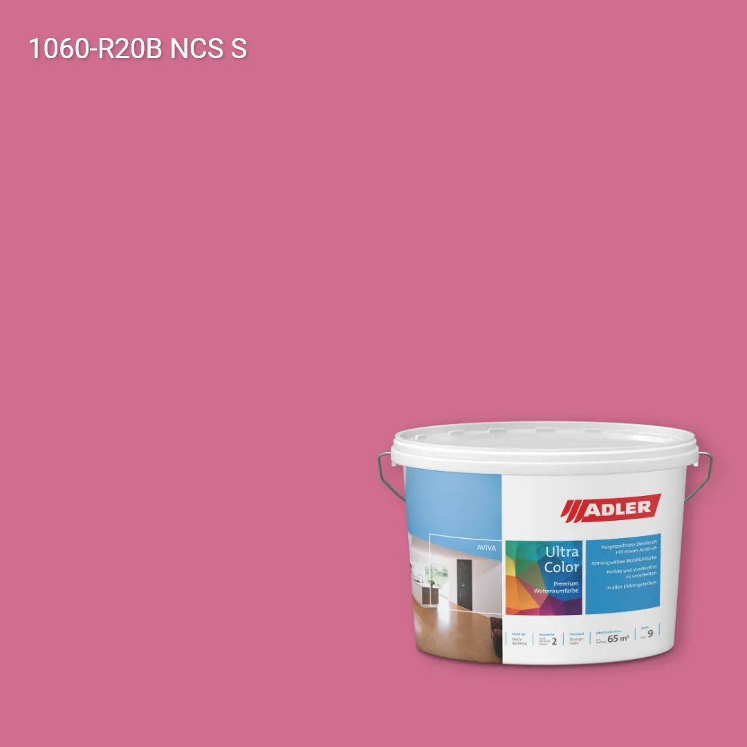 Інтер'єрна фарба Aviva Ultra-Color колір NCS S 1060-R20B, Adler NCS S