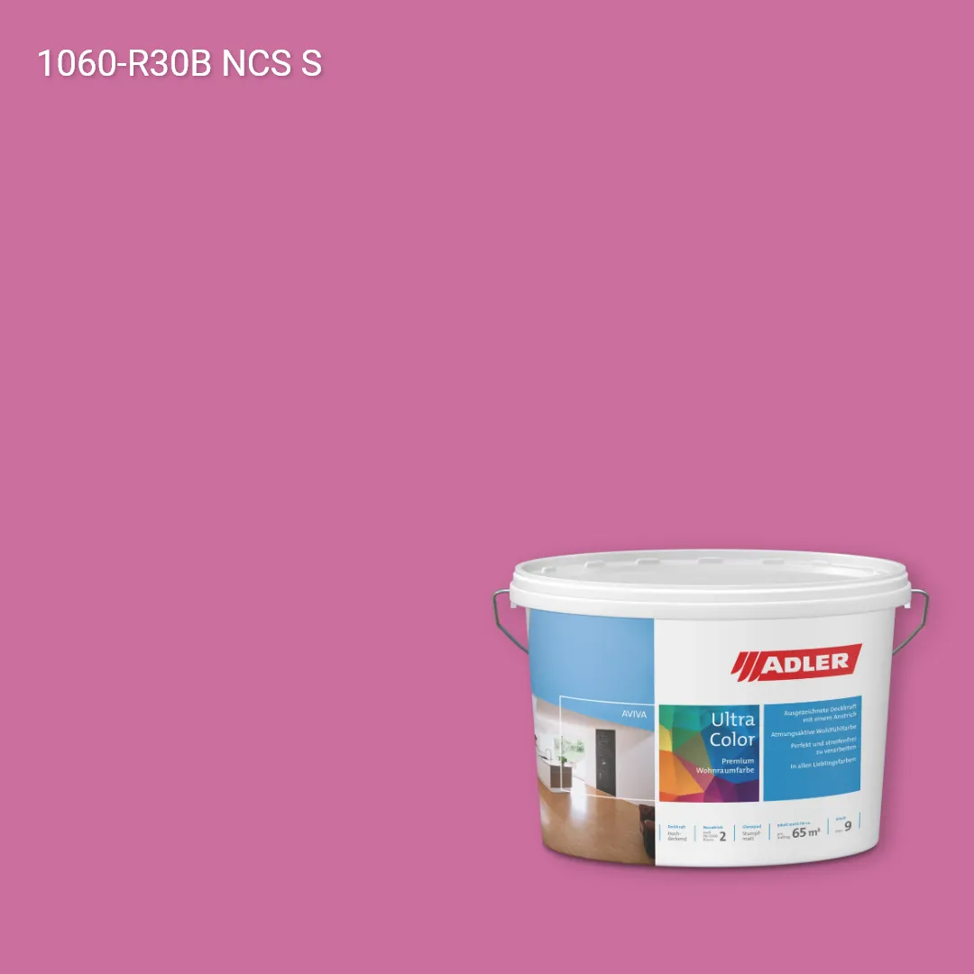 Інтер'єрна фарба Aviva Ultra-Color колір NCS S 1060-R30B, Adler NCS S
