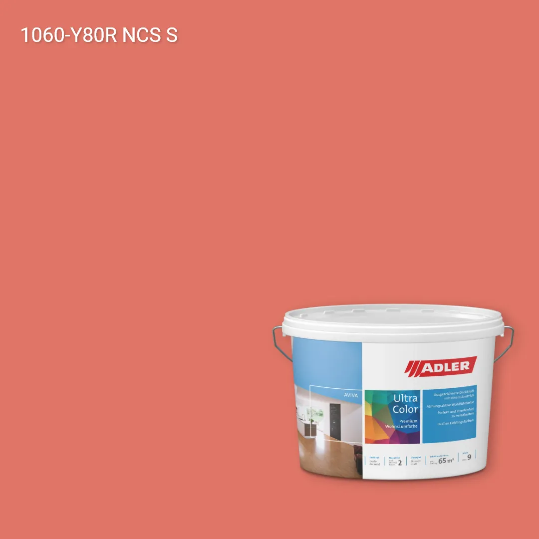 Інтер'єрна фарба Aviva Ultra-Color колір NCS S 1060-Y80R, Adler NCS S