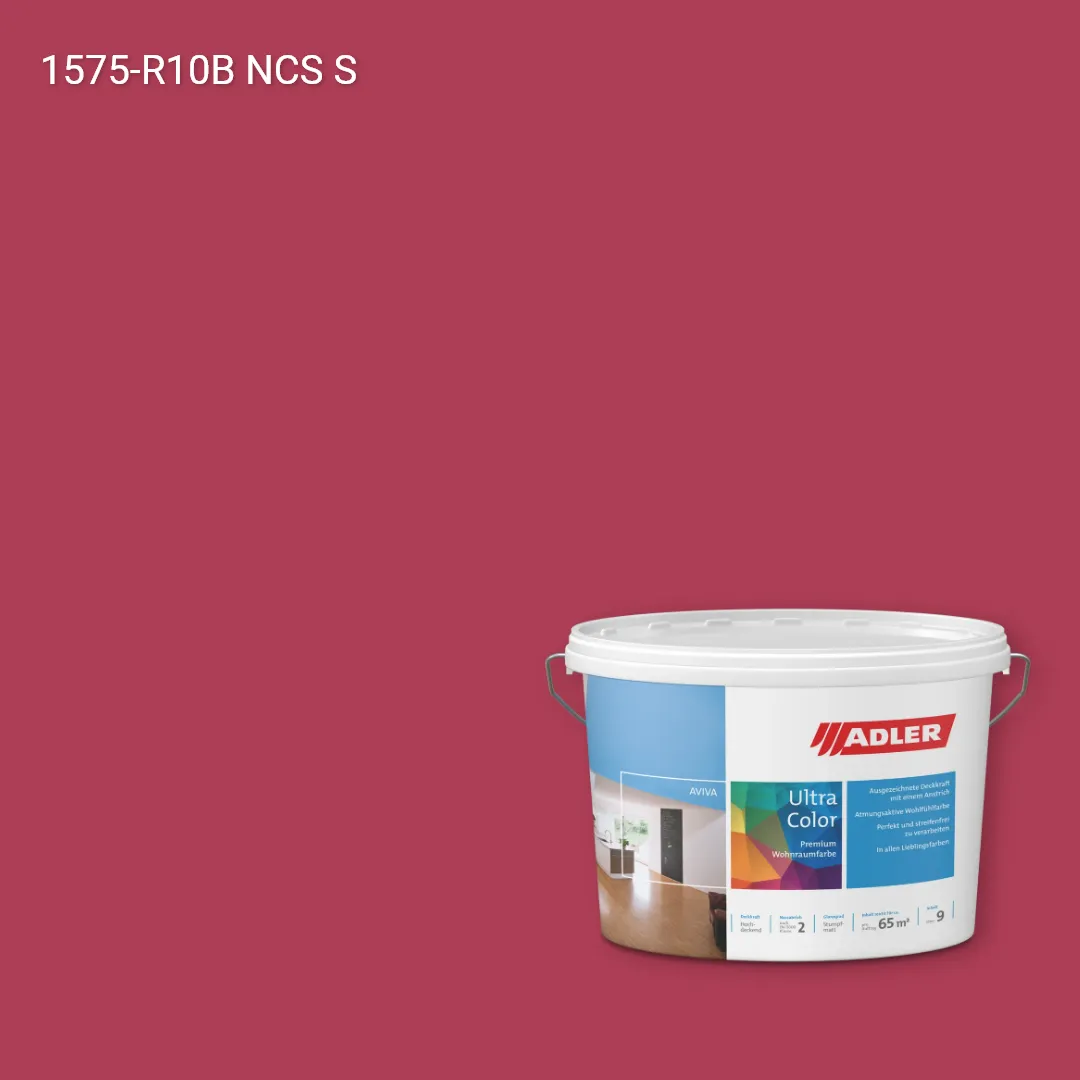 Інтер'єрна фарба Aviva Ultra-Color колір NCS S 1575-R10B, Adler NCS S