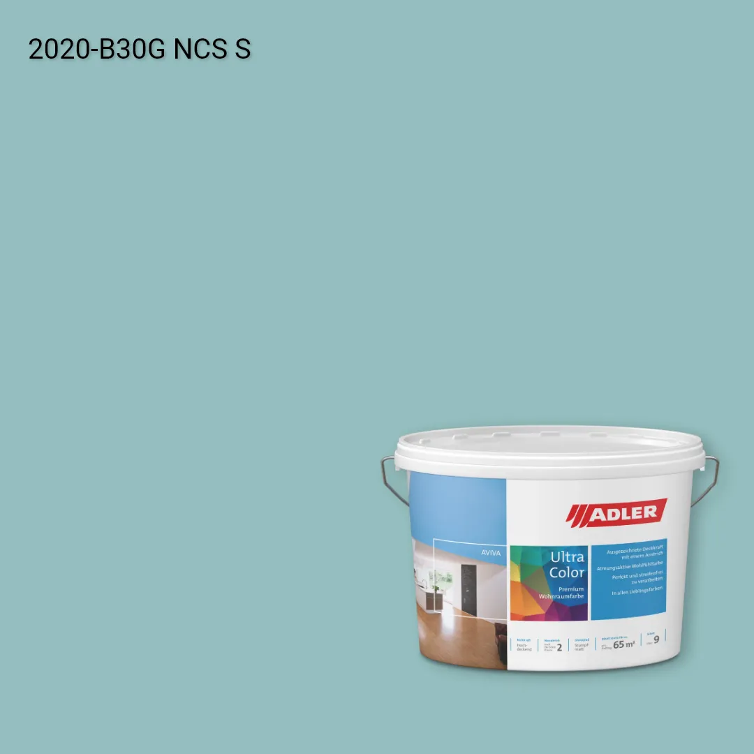 Інтер'єрна фарба Aviva Ultra-Color колір NCS S 2020-B30G, Adler NCS S