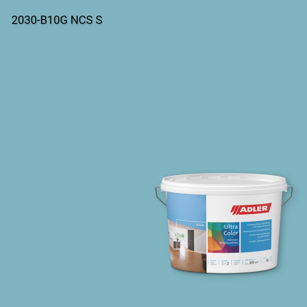 Інтер'єрна фарба Aviva Ultra-Color колір NCS S 2030-B10G, Adler NCS S