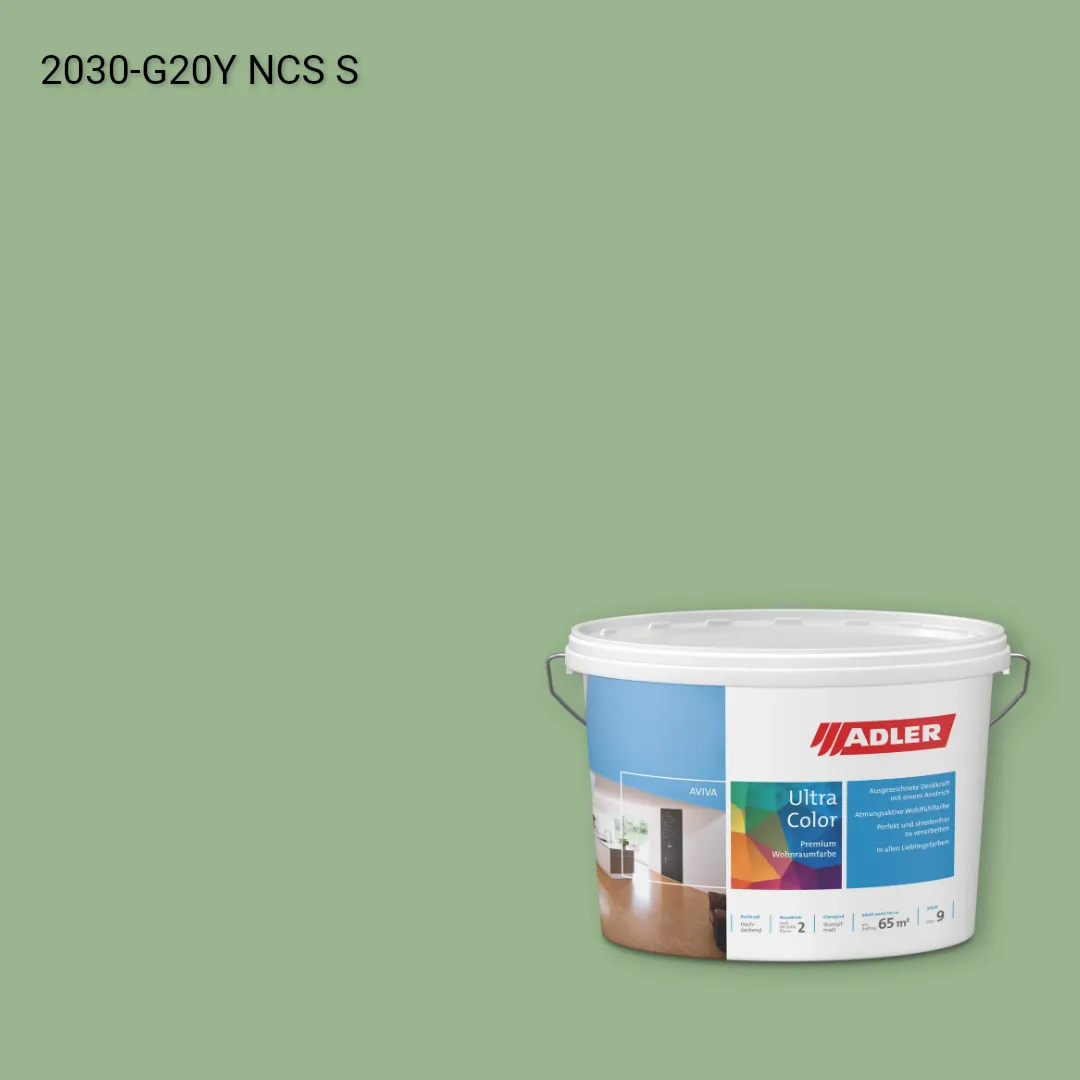 Інтер'єрна фарба Aviva Ultra-Color колір NCS S 2030-G20Y, Adler NCS S