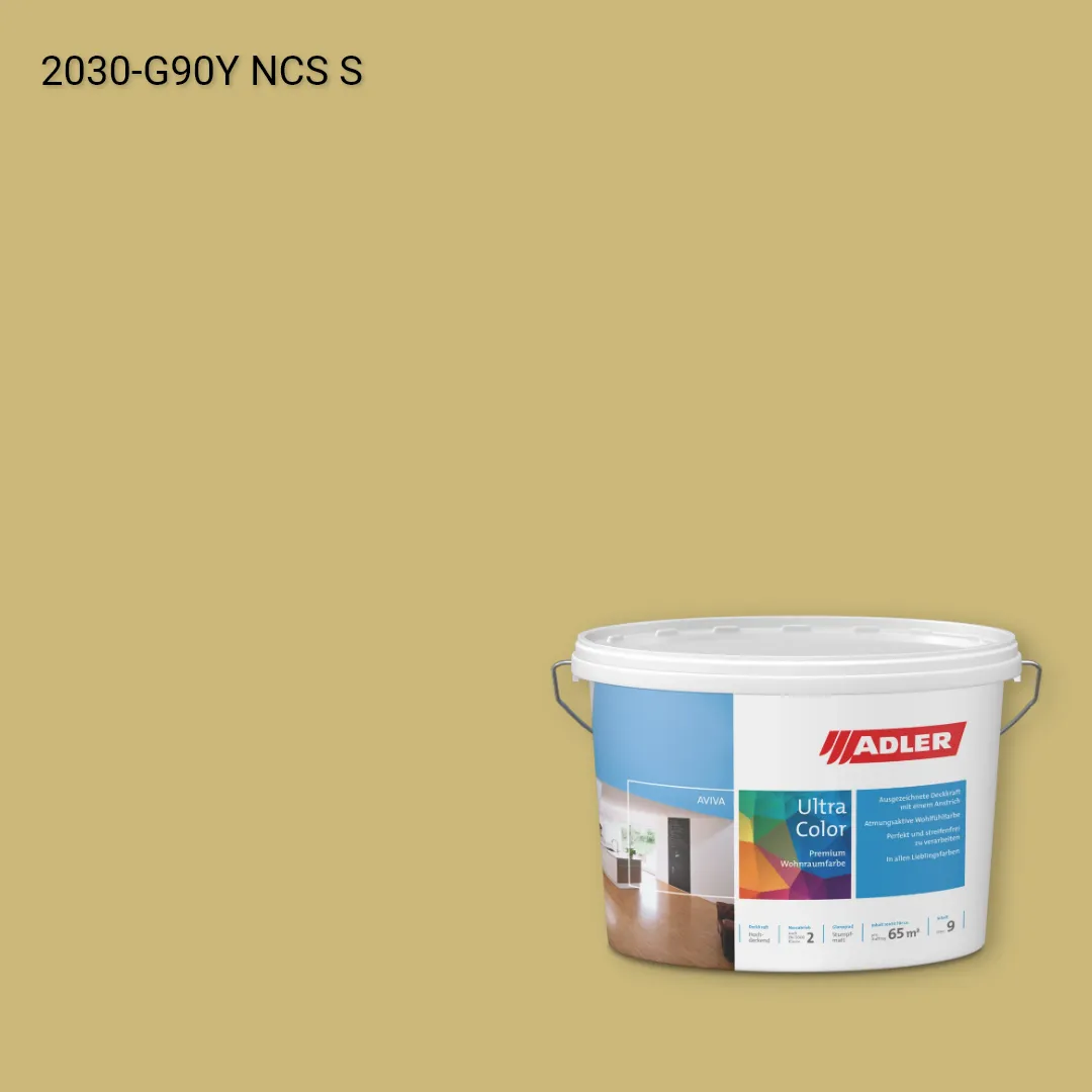 Інтер'єрна фарба Aviva Ultra-Color колір NCS S 2030-G90Y, Adler NCS S
