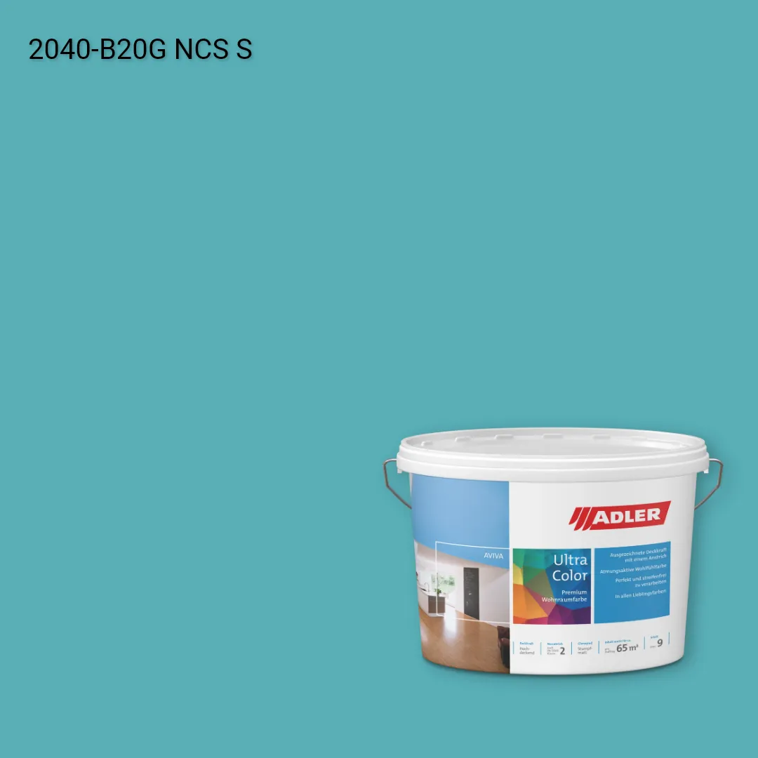 Інтер'єрна фарба Aviva Ultra-Color колір NCS S 2040-B20G, Adler NCS S