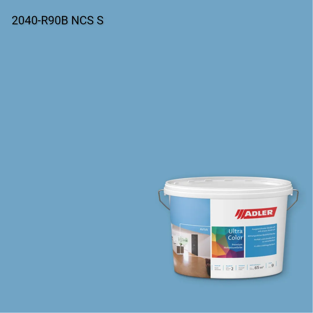Інтер'єрна фарба Aviva Ultra-Color колір NCS S 2040-R90B, Adler NCS S
