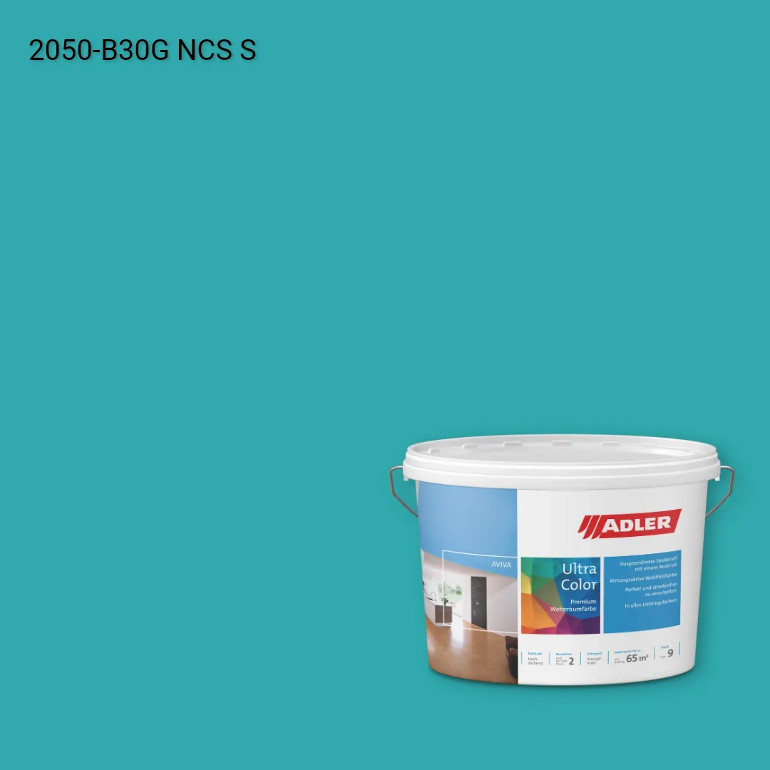 Інтер'єрна фарба Aviva Ultra-Color колір NCS S 2050-B30G, Adler NCS S