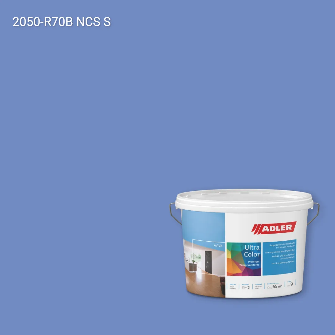 Інтер'єрна фарба Aviva Ultra-Color колір NCS S 2050-R70B, Adler NCS S